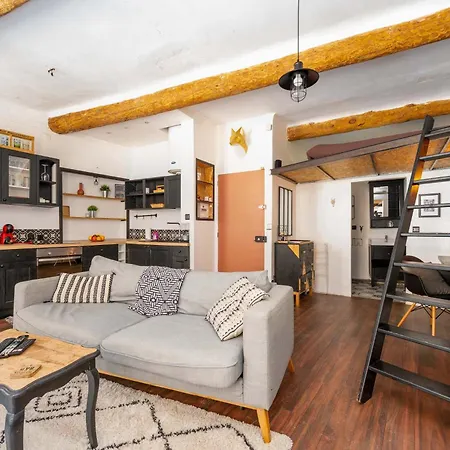 Duplex Vintage, Vieil Antibes, Plages A 5 Min Antibes
